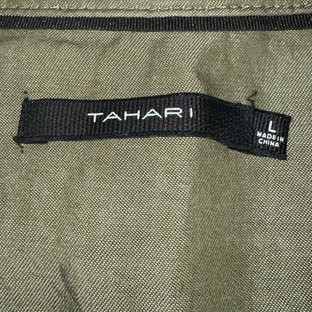 Tahari Womans Olive Green Lightweight Jacket - Picture 2 of 9